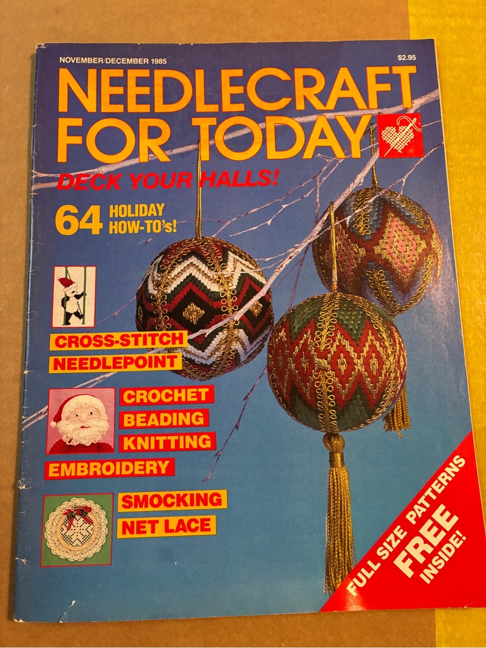 Christmas Needlework & Cross Stitch Holiday Craft Magazines 3 - Picture 2 of 13